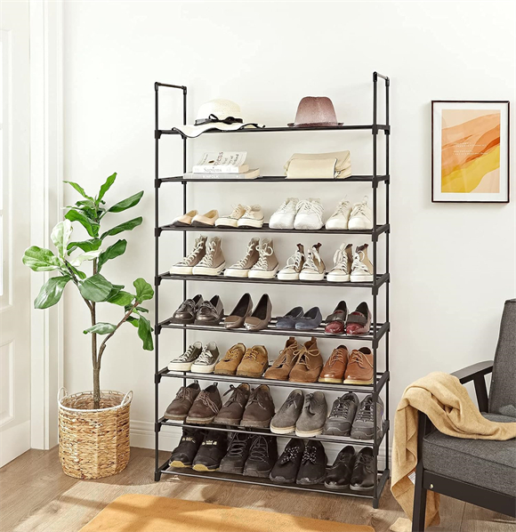 Estantes de zapatos, armarios de tela